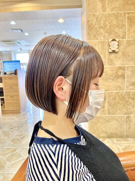 シャンティ 平岸店(Shanti) 髪質改善ストレート×ミニボブ/カエリヤマ