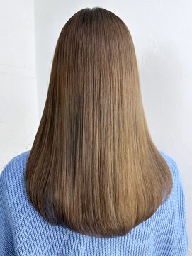 アルバム 新宿(ALBUM SHINJUKU) 髪質改善ロング_ピンクベージュインナーグレージュ_ba422241