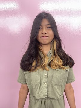 キジ(KIJI) 低負担インナーwカラー　※ブリーチ詳細はブログまで