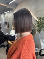 ソルトウォーター(SALT WATER) グレージュカラー ミニボブ