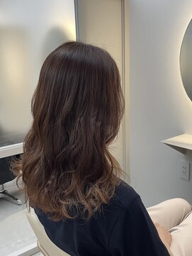 シダ(sida SAIIN) 【西村】ブリーチなしオレンジ