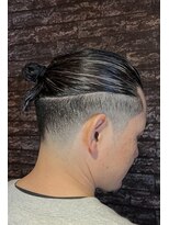 スウェル 七隈四ツ角店(SWELL)&nbsp;マンバン×ホワイトメッシュ　白髪ぼかし　福岡　城南区