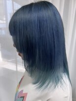 ルノン シェリー(LUNON cheliy)&nbsp;ブルー×ライトブルー/グラデーションカラー/ハイトーンカラー