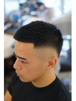 ザチョップショップ キチジョウジ(THE CHOP SHOP KICHIJOJI) フェード スキンフェード サイドパート バーバー バズカット