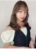 髪質改善ミディアムヘア