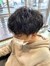 【初めてのパーマにもオススメ】ニュアンスパーマ＋眉毛デザイン　￥10000