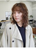 ミディアムパーマ