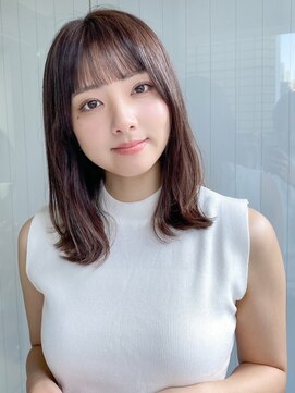 エトラ 渋谷店(etora) 小顔 フェミニンロング メルティーカラー 似合わせカット"