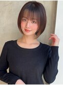 みねスタイル♪ 前下がり ひし形 ショートボブ 30代 40代 50代