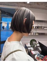 ダブ アオヤマ(DaB AOYAMA)&nbsp;【モリ】ちょこっとブリーチのコントラストデザイン