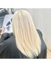 【透明感ハイトーンカラー】カット＋ケアブリーチオンカラー＋TOKIO