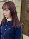 ブリーチなしダブルカラー明るめブラウンベージ20代30代40代ボブ