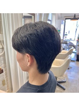 ベルナ(BeLuna) 刈り上げなし韓国風マッシュ/骨格矯正カット/姪浜