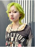 ミディアム顔周りレイヤー美髪韓国ヘア_ba554361