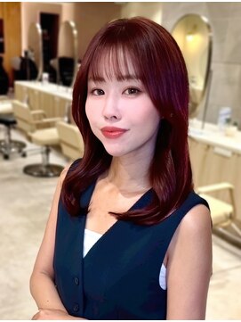 ミズチャーム(Ms.CHARM) 韓国風/コスメストレート/縮毛矯正/前髪カット/顔周りカット