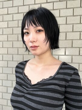 ロッソ 西荻窪(ROSSO) 顔まわりレイヤーの入ったボブ
