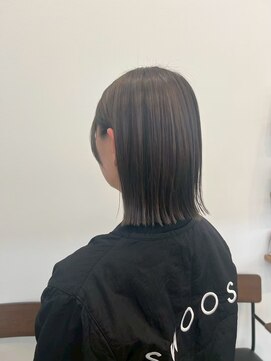 ノマド 印西牧の原千葉ニュータウン(NOMAD) 黒髪/オリーブグレー/小顔/ココアベージュ/印西牧の原駅