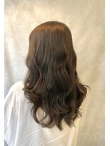 ヘアアンドメイク スタジオ ミムロ(HAIR&MAKE STUDIO MIMURO)&nbsp;【TOKIOトリートメント】オリーブベージュ+ロングウェーブ