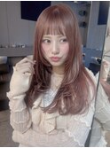 [ fev_iroha ] creamy pink beige