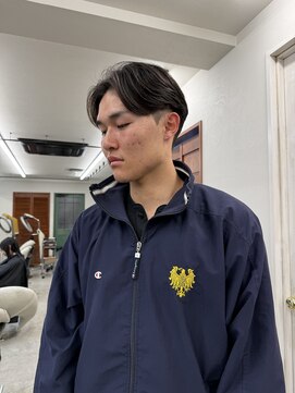 ソソ(soso) メンズセンターパート