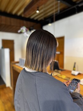 オードット ヘアデザイナーズ(O.hair designers) 切りっぱなしボブ