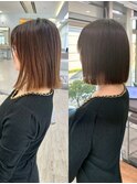 【arteHAIR】BeforeAfterあり/ショートボブ/ボブ/似合わせ