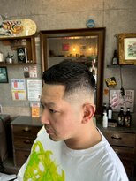 アールズ ヘア(R's hair)&nbsp;MEN’S HAIR/サーフカール/刈り上げセンターパート/印西
