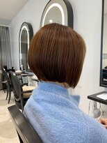 メゾンブラン 川西阪急店(Maison Blanc)&nbsp;大人上品＊美シルエット前下がりショートボブ
