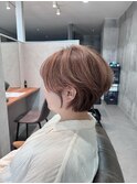 お客様ヘア/ショートボブ/耳掛けありなし/ito
