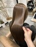 【髪質再生/縮毛矯正】カット＋シルキー縮毛矯正＋バイカルテトリートメン