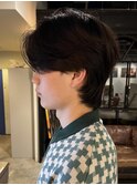 【石山】センターパートミニウルフ