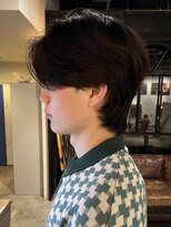 ノラ ヘアーサロン(NORA HAIR SALON)&nbsp;【石山】センターパートミニウルフ