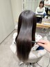 【眞井指名限定】ダメージレス髪質改善シルクストレート＋似合わせカット☆