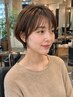 カット￥4950 [ショートカット/ショートボブ/ミニボブ/茂原駅/眉毛]