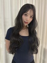 プランタン フォー ヘアー(printemps FOR HAIR) __レイヤーカット__フォワード巻き__透け感グレージュ__