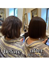 ルフール 千葉店(ref-le)&nbsp;美髪ストレート(縮毛矯正)で手に入れるツヤ髪生活