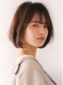 大人ワンカールボブ／フェミニンボブ／フレンチボブ