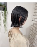 前髪カール/ネオシースルーバング/くびれボブ［銀座］