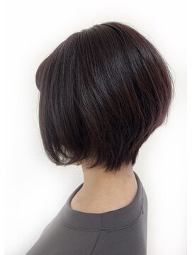 ヒビカ(HIBIKA) 秋の深みラべンダーカラーで艶ショート