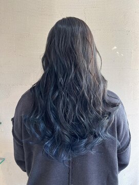 リフレアンドケア ミチ 幸町店(refre&care MICHI) グラデーションカラー　ブルージュ