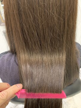 エスカーラ 表参道(THE ESCALA) @m_ayu/こなれミディ/ラベンダーグレージュ/タビラマユミ