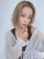 シェルター バイ トウキョウ(Shelter by TOKYO)&nbsp;大人かわいいウェーブボブ/おしゃれ感◎/20代30代40代