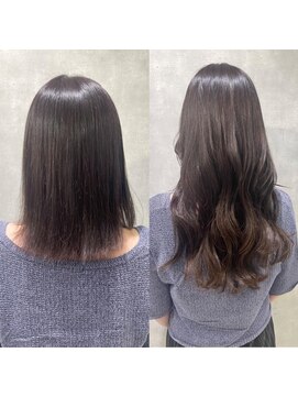 アンククロス 表参道(ANKH CROSS) エクステ80枚BeforeAfter