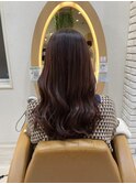ツヤ感カラー【ピンクブラウン】♪10代20代30代