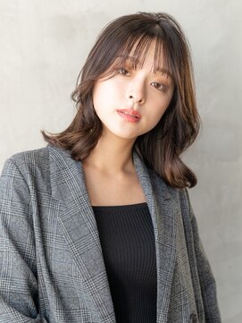 ハバナ 新宿(HAVANA) 20代30代/大人かわいい/小顔ひし形/ウルフ/ミディアムレイヤー