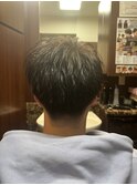 東間ツーブロックスタイル