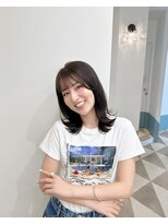 大人可愛い20代30代40代オリーブカラー☆髪質改善