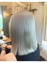 ヘアーガーデンミルクティー 新潟大学前店(Hair garden Milk tea)&nbsp;ホワイトブロンド