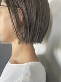 アッシュブラウンとホワイトベージュが可愛いインナーカラー