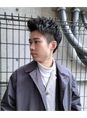 刈り上げニュアンスパーマフェザーパーマサーフカールｕ